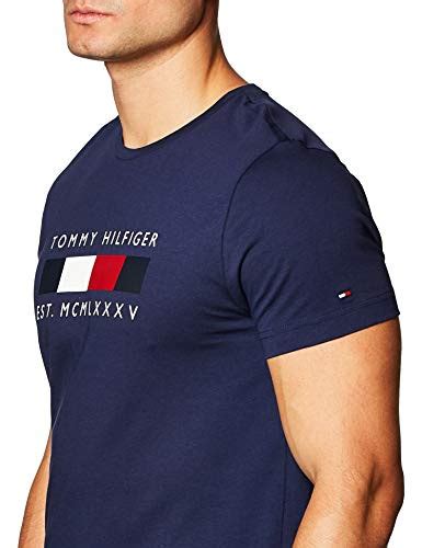 camiseta tommy hilfiger para hombre|tommy hilfiger regular fit.